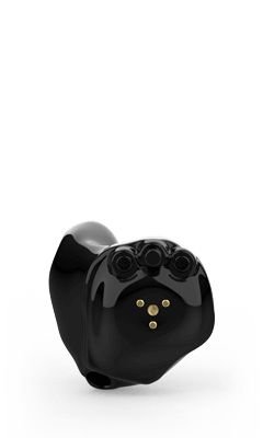 In-the-canal (ITC) custom hearing aid